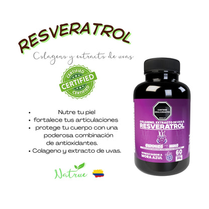 Resveratrol Gomas Envase 60 Und